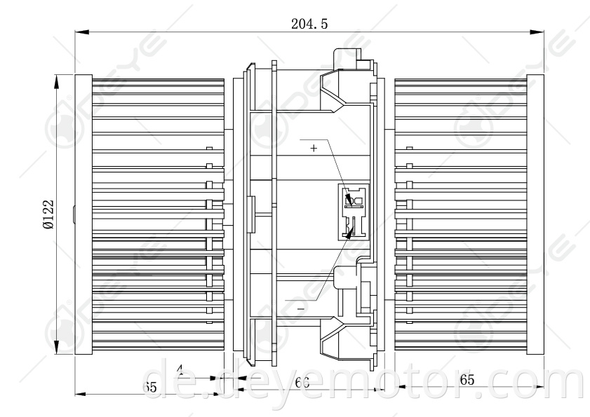 272104377R hochwertiger Gebläsemotor für RENAULT FLUENCE